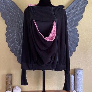 Fairy Season Polar Fleece Sweater With Matching Baby Kangaroo Pouch